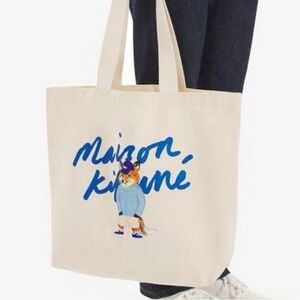 Maison Kitsuné tote bag